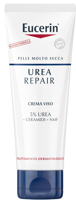 EUCERIN UREAREPAIR CREMA VISO 5% UREA 50 ML - goldeneffe.it
