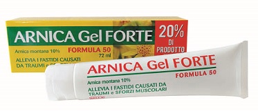 ARNICA 10% GEL FORTE FORMULA 50 72 ML - goldeneffe.it