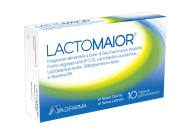 LACTOMAIOR 10 CAPSULE ACIDORESISTENTI - goldeneffe.it