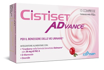 CISTISET ADVANCE 15 COMPRESSE - goldeneffe.it