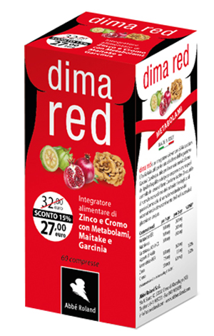 DIMA RED METABOLAMI 60 COMPRESSE - goldeneffe.it