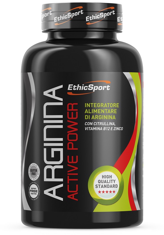 ETHICSPORT ARGININA ACTIVE POWER 90 COMPRESSE DA 1500 MG - goldeneffe.it