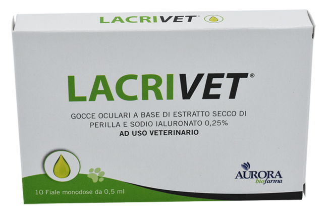 LACRIVET GOCCE OCULARI STRIP 10 FLACONCINI 0,5 ML - goldeneffe.it