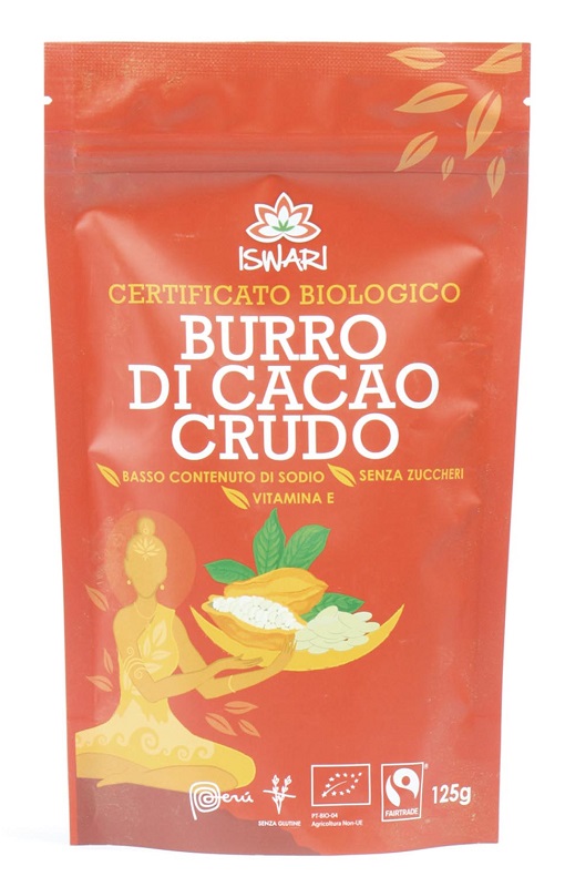 BURRO DI CACAO INTEGRALE 125 G - goldeneffe.it