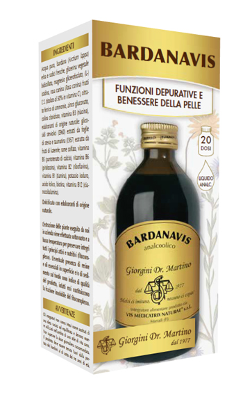 BARDANAVIS LIQUIDO ANALCOLICO 200 ML - goldeneffe.it