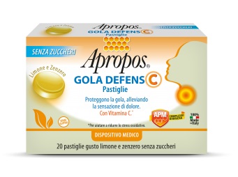 APROPOS GOLA DEFENS C LIMONE/ZENZERO 20 PASTIGLIE - goldeneffe.it