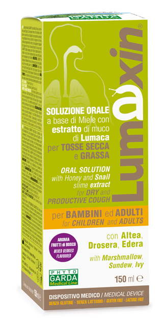 LUMAXIN DISPOSITIVO MEDICO SCIROPPO ADULTI/BAMBINI 150 ML - goldeneffe.it