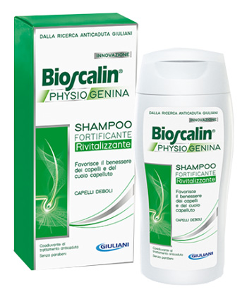 BIOSCALIN PHYSIOGENINA SHAMPOO FORTIFICANTE RIVITALIZZANTE 200 ML - goldeneffe.it
