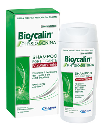 BIOSCALIN PHYSIOGENINA SHAMPOO FORTIFICANTE VOLUMIZZANTE 200 ML - goldeneffe.it