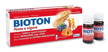 BIOTON GINSENG FORZA VIG 14 FLACONCINI - goldeneffe.it