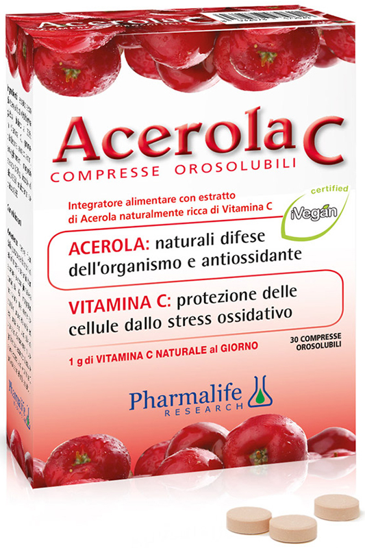 ACEROLA C 30 COMPRESSE OROSOLUBILI - goldeneffe.it
