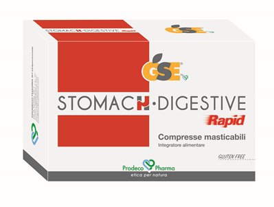 GSE STOMACH DIGESTIVE RAPID 24 COMPRESSE MASTICABILI - goldeneffe.it