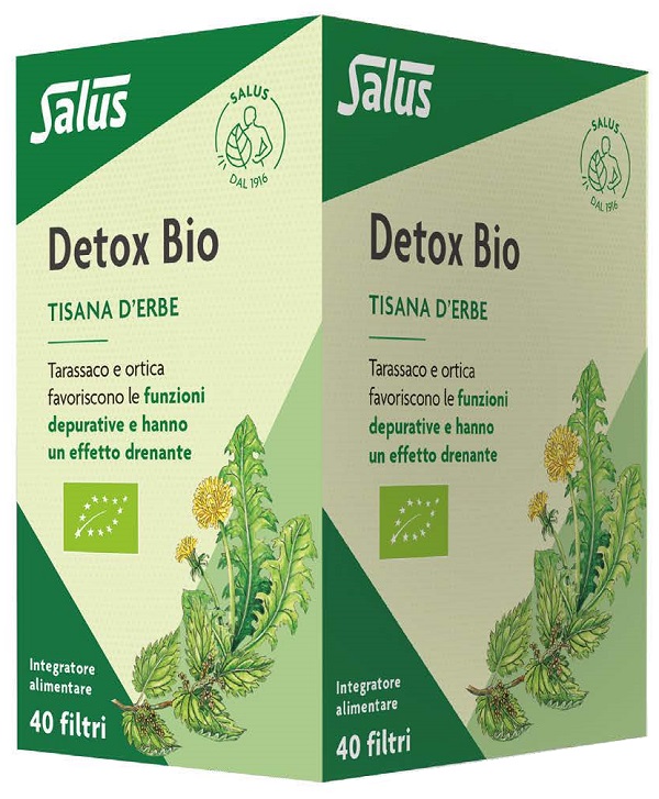 DETOX BIO TISANA 40 FILTRI 72 G - goldeneffe.it