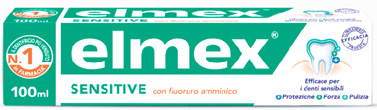 ELMEX DENTIFRICIO SENSITIVE CON FLUORURO AMMINICO 100 ML - goldeneffe.it