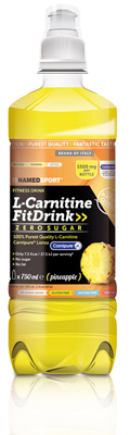 L-CARNITINE FIT DRINK PINEAPPLE 500 ML - goldeneffe.it
