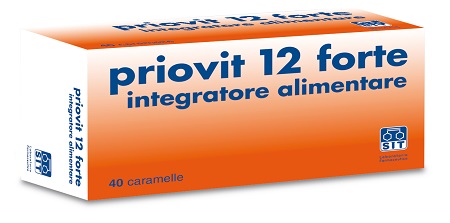 PRIOVIT 12 FORTE 40 CARAMELLE - goldeneffe.it