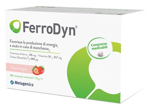 FERRODYN 84 COMPRESSE MASTICABILI - goldeneffe.it
