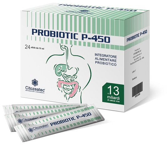 PROBIOTIC P-450 24 STICK MONODOSE 10 ML - goldeneffe.it