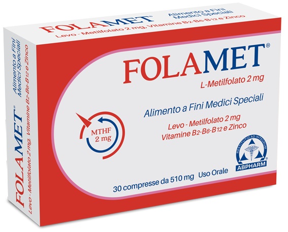 FOLAMET 30 COMPRESSE 500 MG - goldeneffe.it