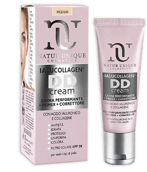 NATUR UNIQUE DD CREAM MEDIUM 40 ML + CORRETTORE 2 ML - goldeneffe.it