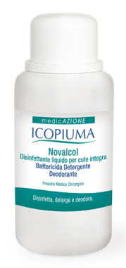 NOVALCOL DISINFETTANTE LIQUIDO ANTISETTICO CUTANEO 250 ML - goldeneffe.it