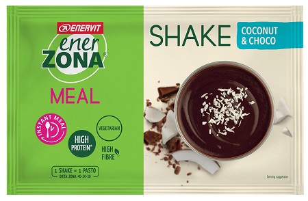 ENERZONA INSTANT MEAL COCCO E CIOCCOLATO 53 G - goldeneffe.it