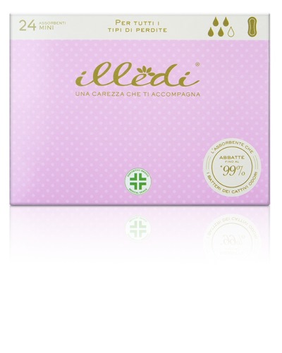 ILLEDI ASSORBENTI MINI IN TESSUTO NON TESSUTO PER INCONTINENZA 230 MM 24 PEZZI - goldeneffe.it