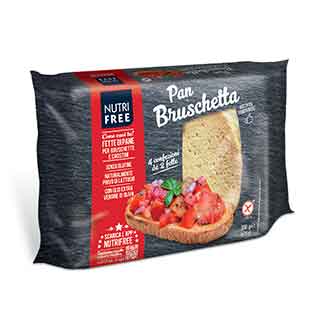 NUTRIFREE PANBRUSCHETTA 4 X 75 G - goldeneffe.it