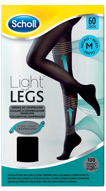 SCHOLL LIGHTLEGS 60 DENARI TAGLIA M COLORE NERO 1 PAIO - goldeneffe.it