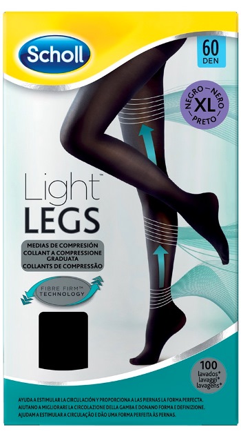 SCHOLL LIGHTLEGS 60 DENARI TAGLIA XL COLORE NERO 1 PAIO - goldeneffe.it