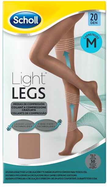 SCHOLL LIGHTLEGS 20 DENARI TAGLIA M COLORE NUDE 1 PAIO - goldeneffe.it