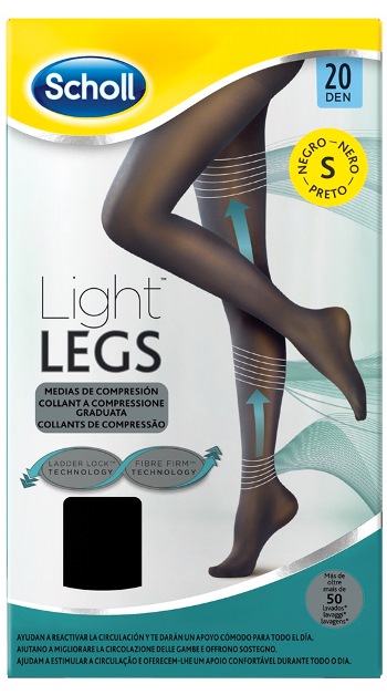 SCHOLL LIGHTLEGS 20 DENARI TAGLIA S COLORE NERO 1 PAIO - goldeneffe.it
