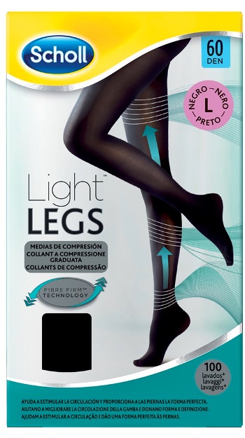 SCHOLL LIGHTLEGS 20 DENARI TAGLIA L COLORE NERO 1 PAIO - goldeneffe.it