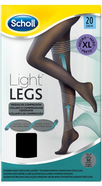 SCHOLL LIGHTLEGS 20 DENARI TAGLIA XL COLORE NERO 1 PAIO - goldeneffe.it