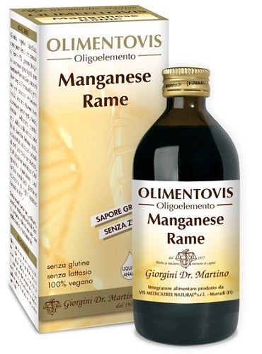 MANGANESE RAME OLIMENTOVIS 200 ML - goldeneffe.it