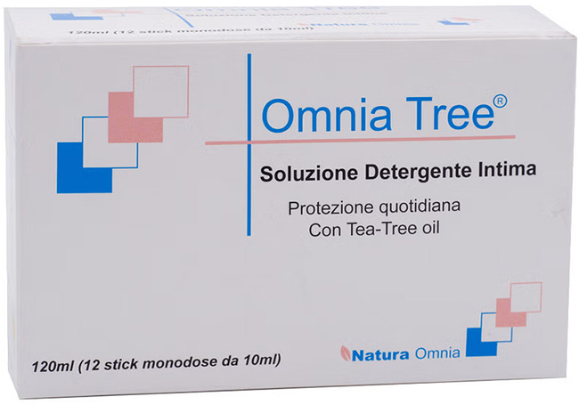 OMNIA TREE SAPONE PER DETERSIONE INTIMA 12 STICK 10 ML - goldeneffe.it