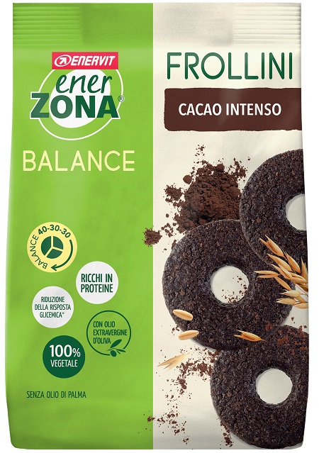 ENERZONA FROLLINI GUSTO FONDENTE INTENSO 250 G - goldeneffe.it