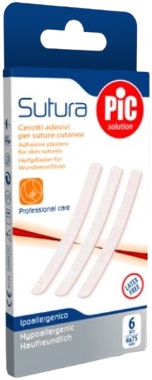 CEROTTO PER SUTURA PIC SOLUTION 12X100 MM 6 PEZZI - goldeneffe.it