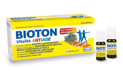 BIOTON VITALITA' ANTI AGE 14 FLACONCINI DA 10 ML - goldeneffe.it