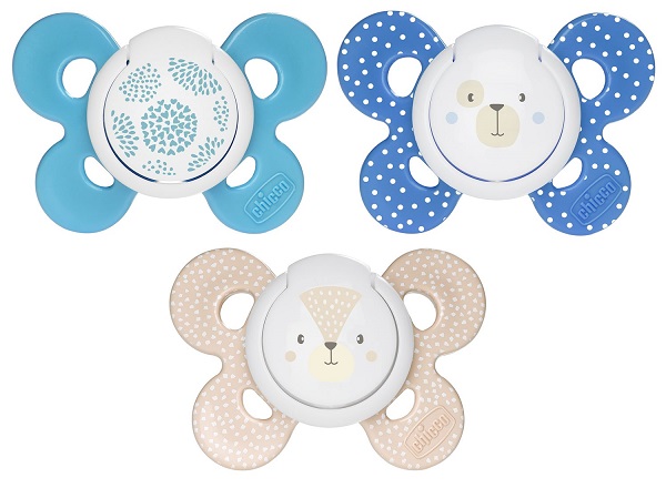CHICCO SUCCHIETTO COMFORT BOY IN SILICONE 6-16 MESI 2 PEZZI - goldeneffe.it