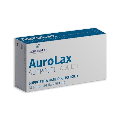 SUPPOSTE AUROLAX GLICEROLO 2500 MG 18 SUPPOSTE - goldeneffe.it