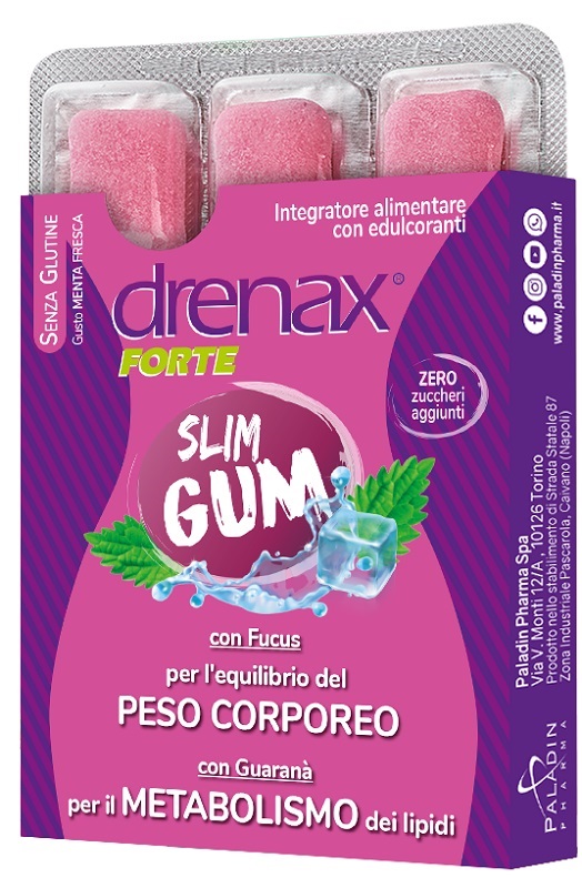 DRENAX SLIM DIMAGRANTE 9 GUM - goldeneffe.it