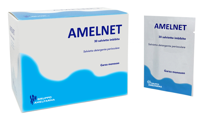 GARZE AMELNET MONOUSO 30 SALVIETTE - goldeneffe.it