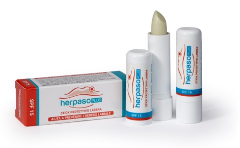 HERPASO PLUS SPF15 STICK PROTETTIVO LABBRA - goldeneffe.it