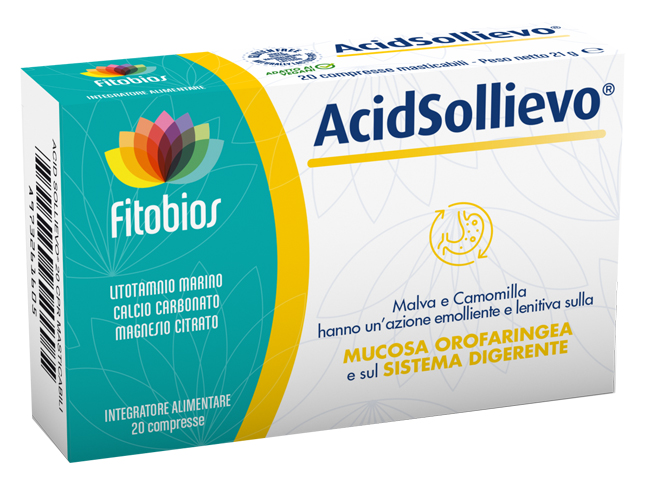 ACID SOLLIEVO 20 COMPRESSE - goldeneffe.it