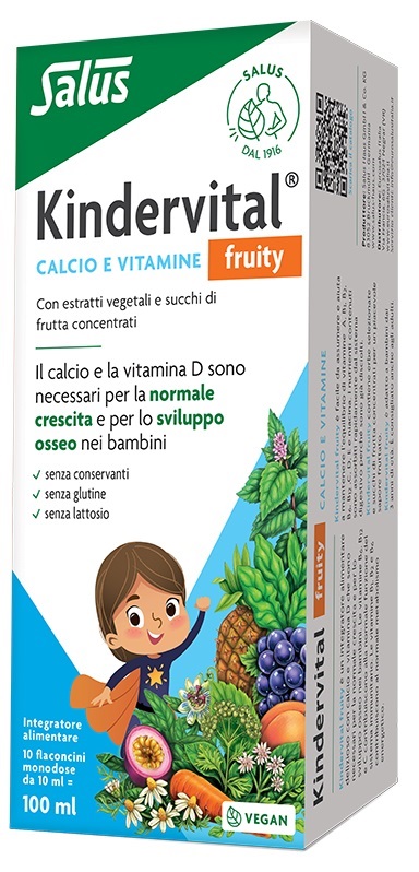 KINDERVITAL FRUITY 10 FLACONCINI DA 10 ML - goldeneffe.it