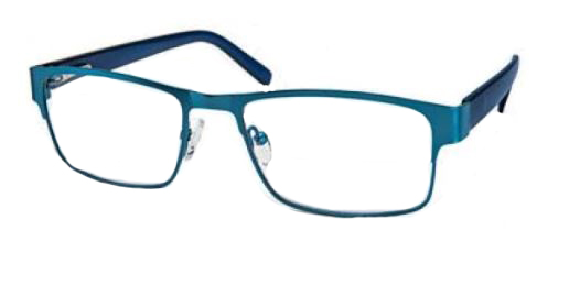 OCCHIALE PREMONTATO DA LETTURA PIC METAL BLUE +1 DIOTTRIA 1 PAIO - goldeneffe.it