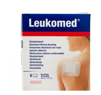 LEUKOMED MEDICAZIONE POST-OPERATORIA IN TESSUTO NON TESSUTO 8 X 10 CM - goldeneffe.it