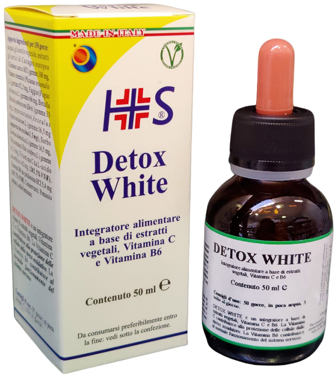 DETOX WHITE GOCCE 50 ML - goldeneffe.it