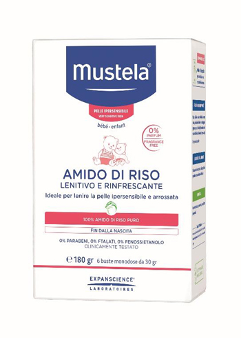 MUSTELA AMIDO DI RISO 180 G - goldeneffe.it